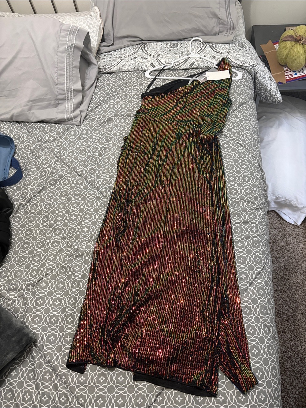 Multi-Color Sequin Dress - Picture 3 of 4